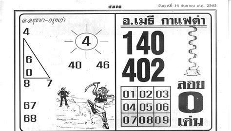 thai lotto first paper magic win tip|Thai Lottery .